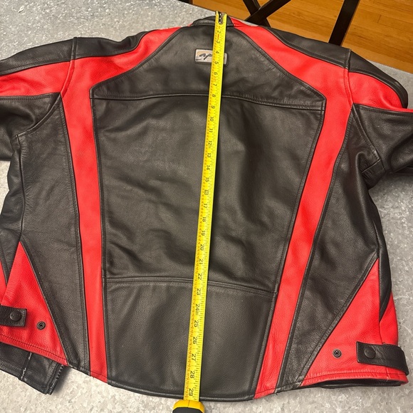 Alpinestars Black and Red Motorcycle Jacket. - Picture 8 of 9